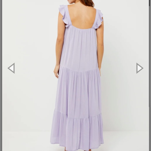 BB DAKOTA BY STEVE MADDEN TIERED MATERNITY DRESS NWOT - Picture 3 of 12